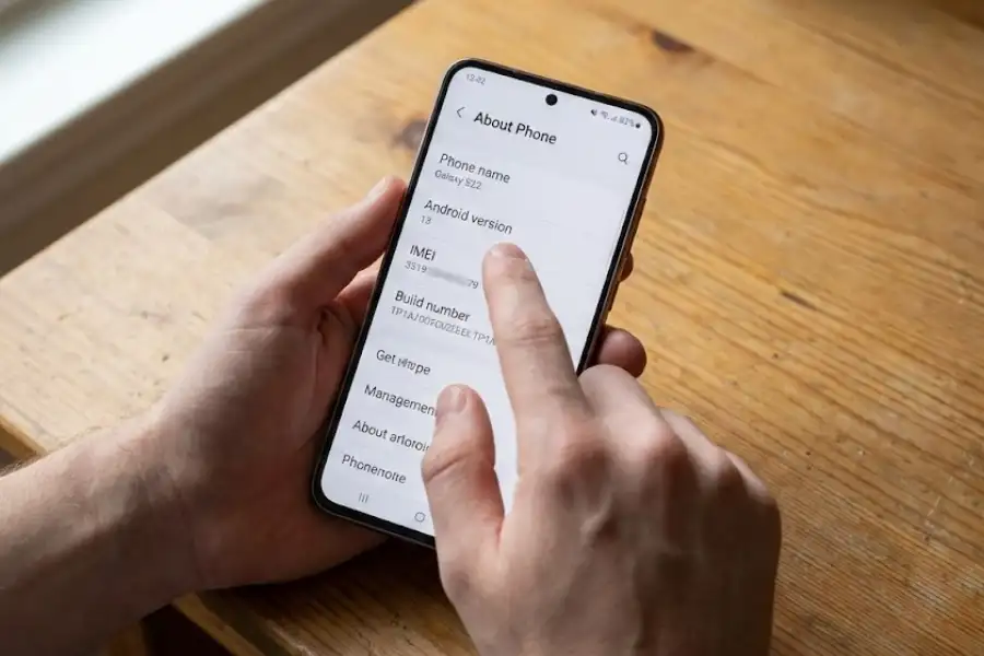 Android Hidden Game: How to Find and Play the Secret Easter Egg on Any Phone 2 Android phone screen showing the About Phone section in Settings with the Android Version field highlighted