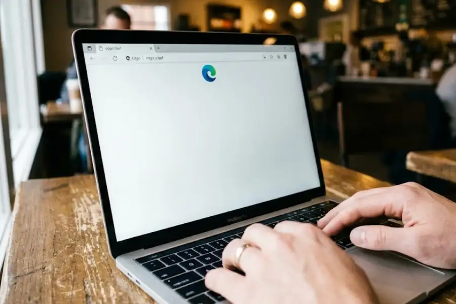 Typing edge://surf in the Microsoft Edge address bar to open the surf game