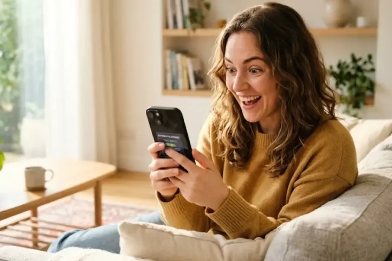 iPhone Hidden Features: 25 Settings and Tricks Apple Never Told You About 4 Person looking surprised while holding an iPhone and scrolling through hidden settings