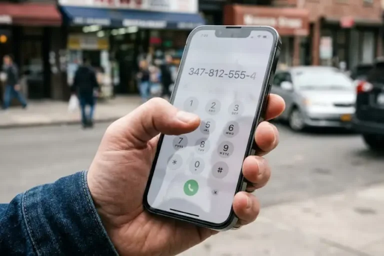 iPhone Field Test Mode: How to See Your Real Signal Strength 8 Hand holding an iPhone with the Phone app open, preparing to access Field Test Mode