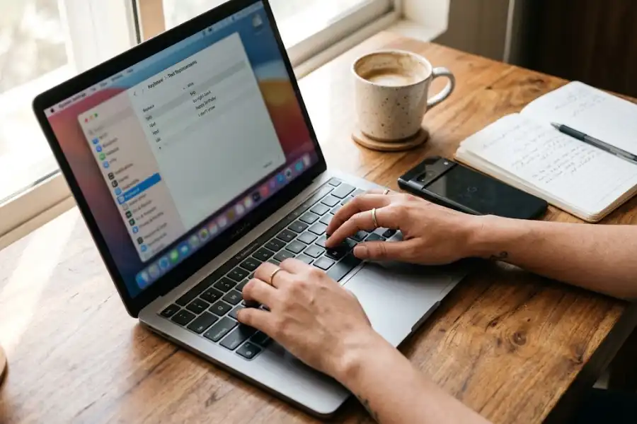 Setting up a keyboard shortcut phrase on Mac using System Settings